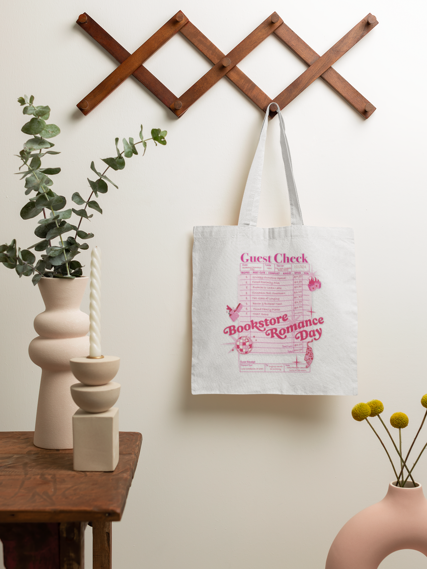 Bookstore Romance Day Tote- Shipping only!