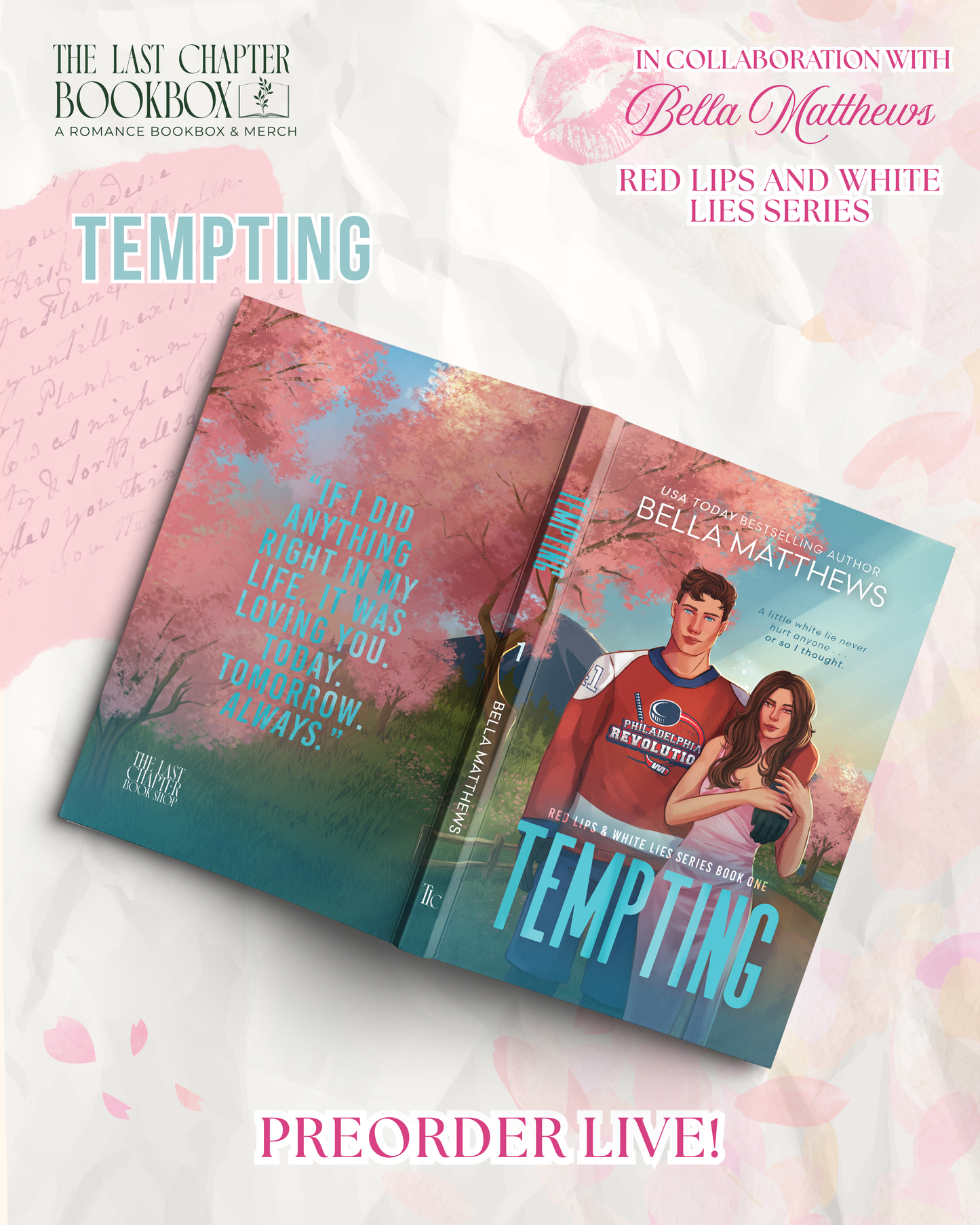 Tempting by Bella Matthews SINGLE COPY