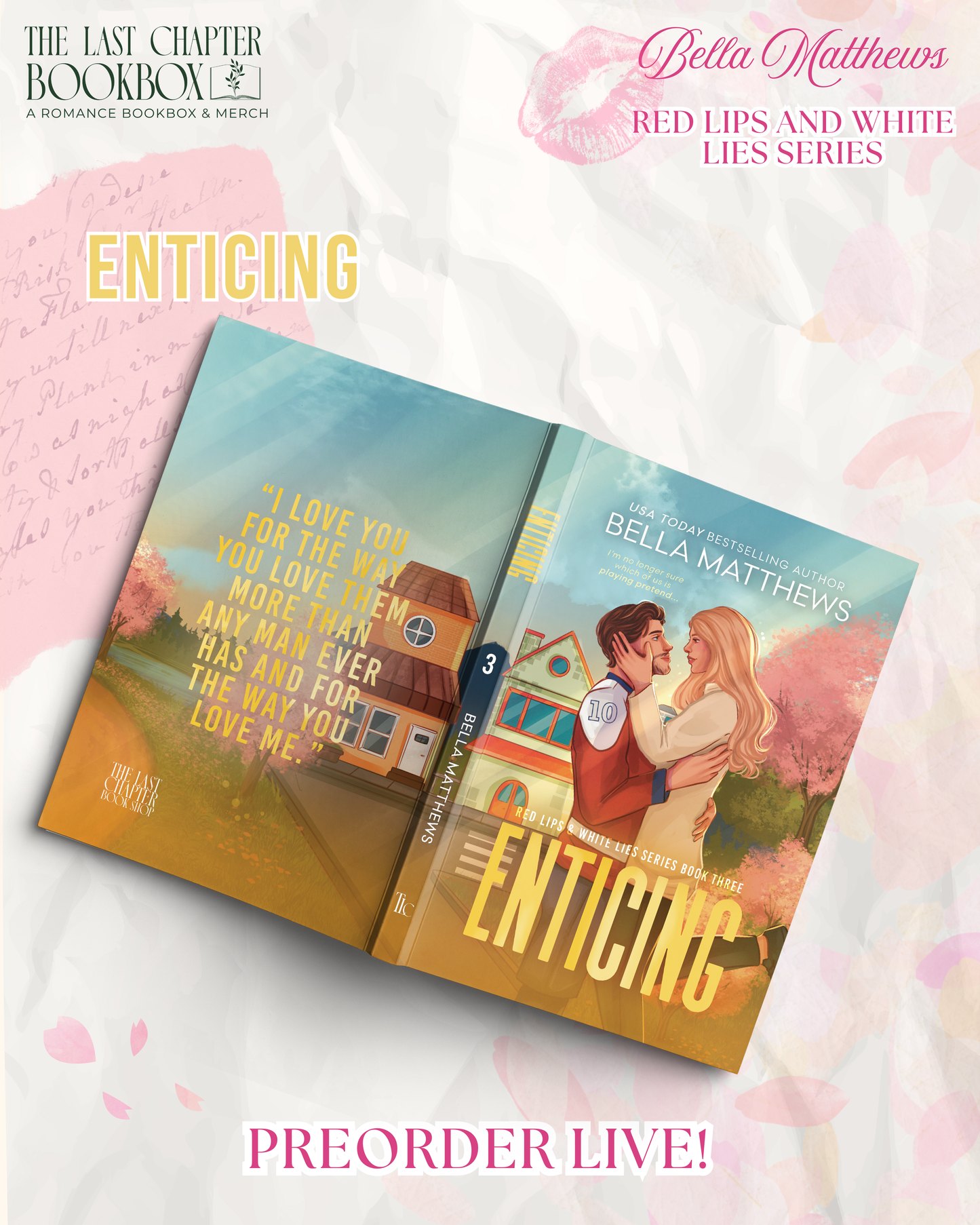 Enticing by Bella Matthews SINGLE COPY