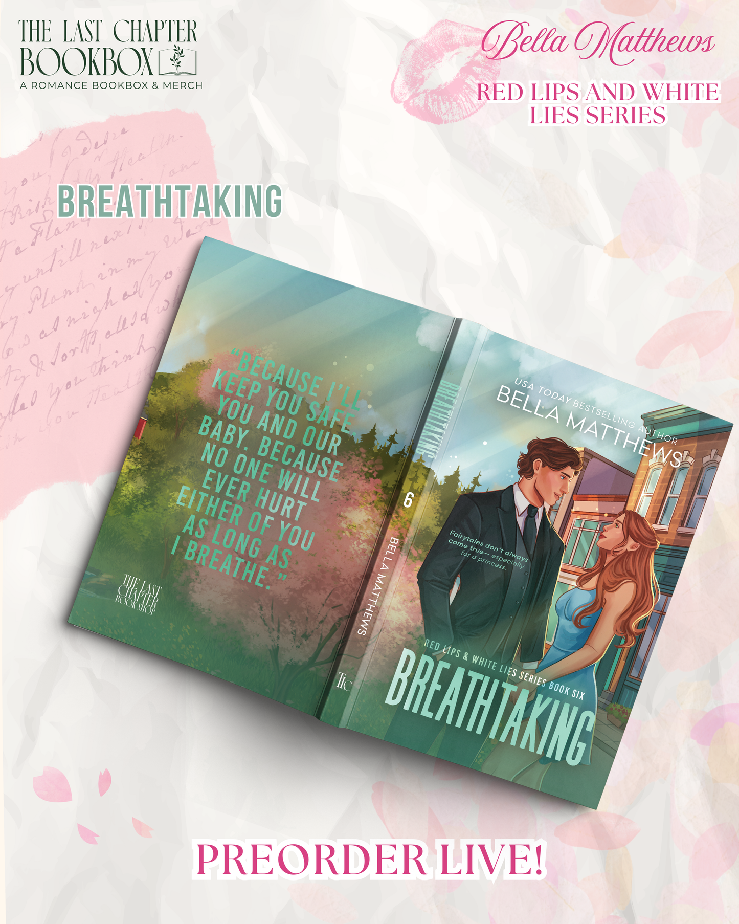 Breathtaking by Bella Matthews SINGLE COPY