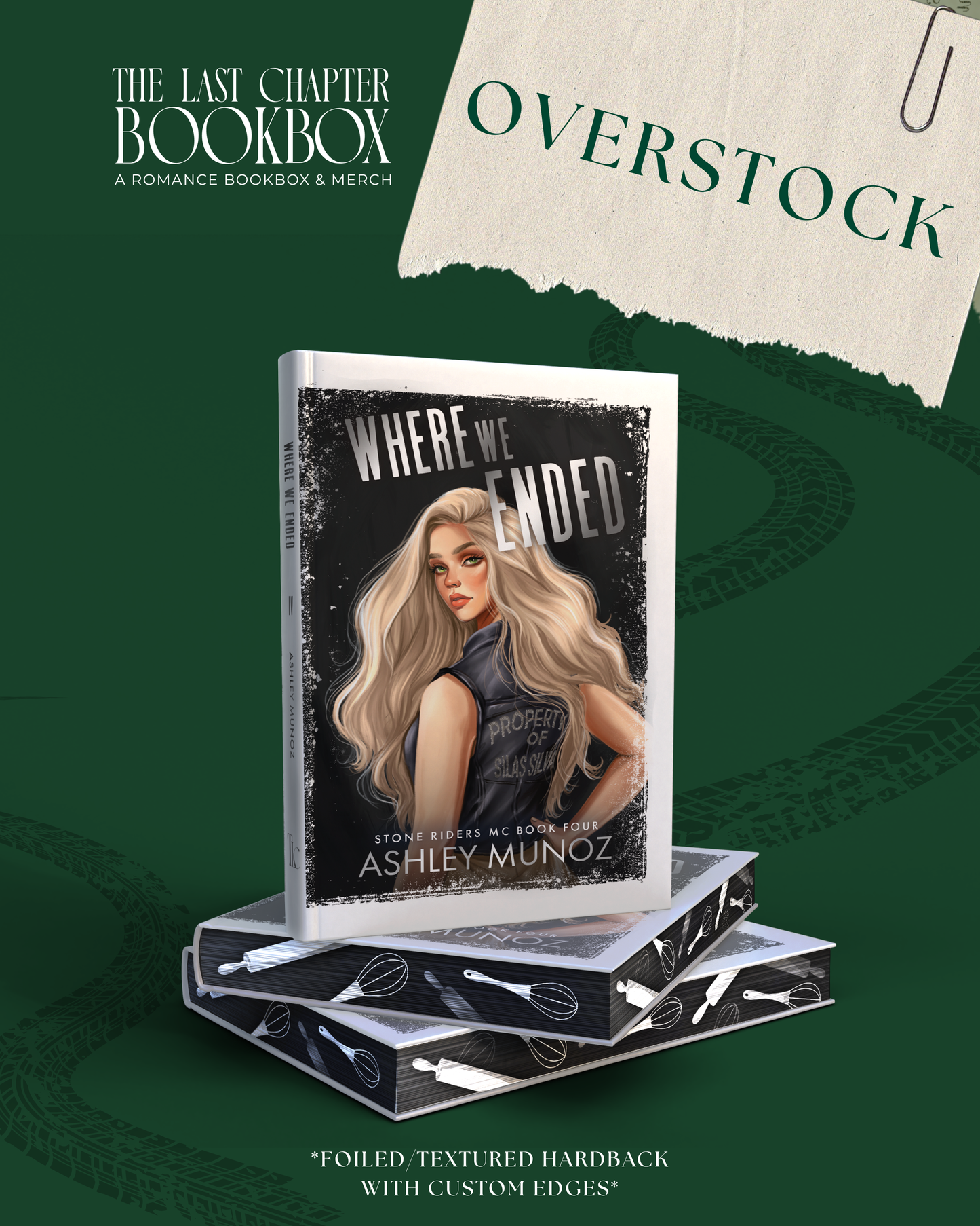 Overstock: Where We Ended by Ashley Munoz