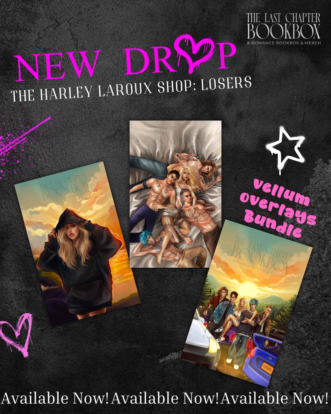Losers Character Vellum Bundle - The Harley Laroux Shop