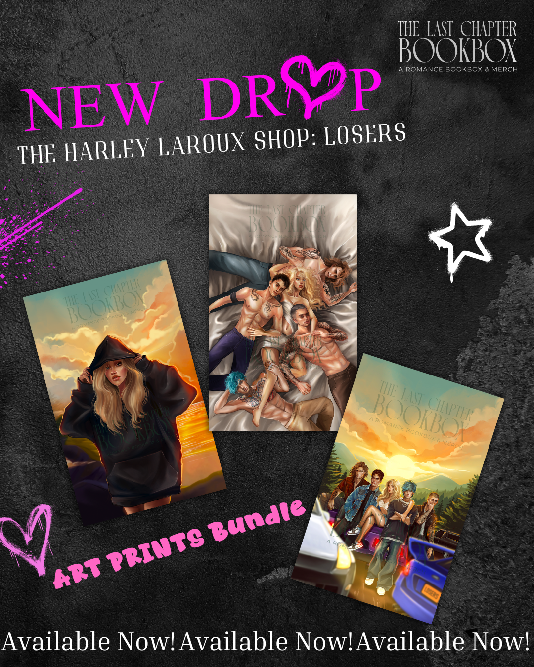 Losers Character Art Print Bundle - The Harley Laroux Shop