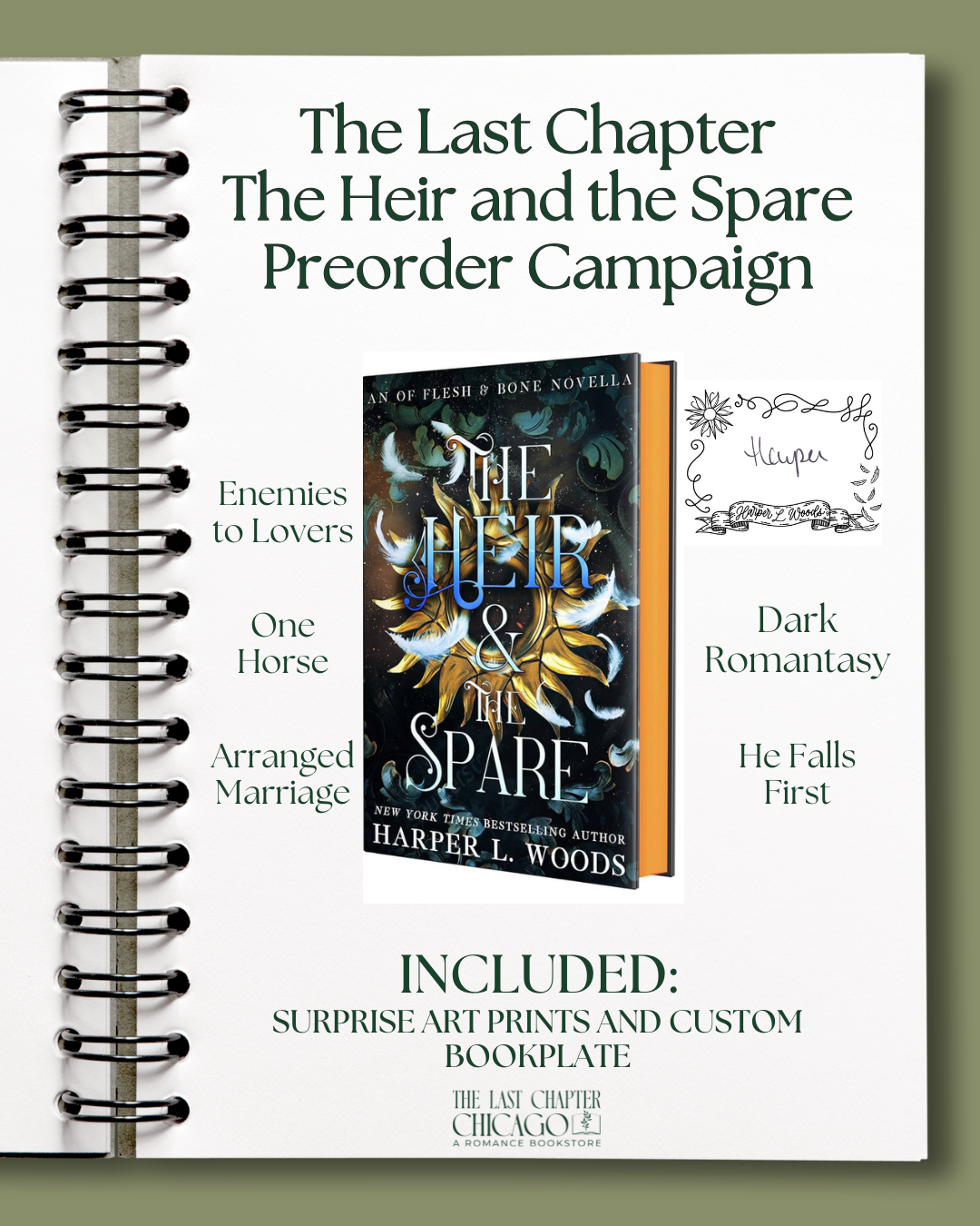 The Heir and the Spare Preorder Campaign