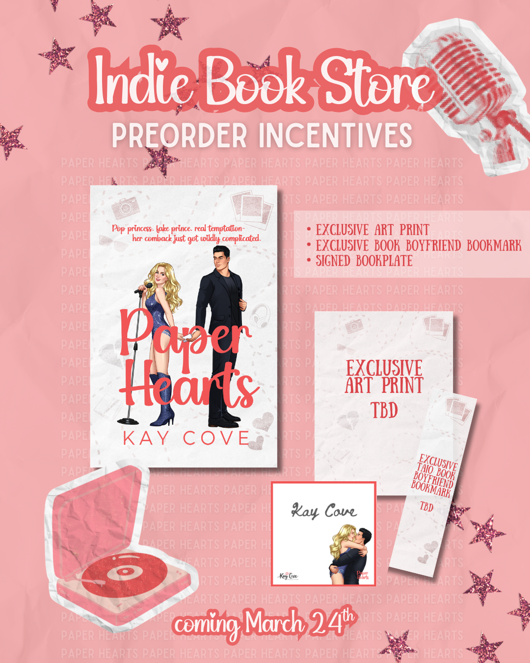 Paper Hearts Preorder Campaign