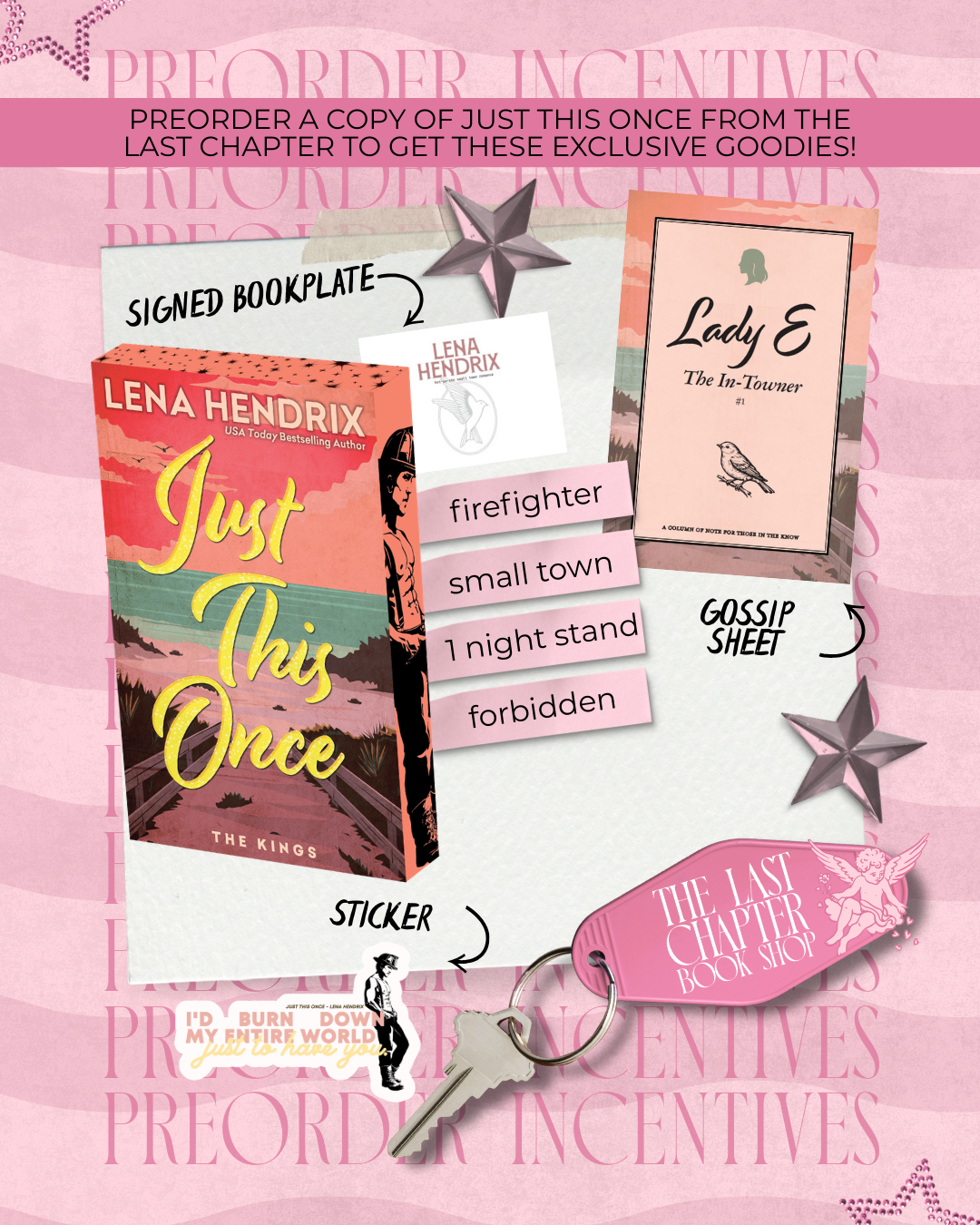 Just this Once Preorder Campaign