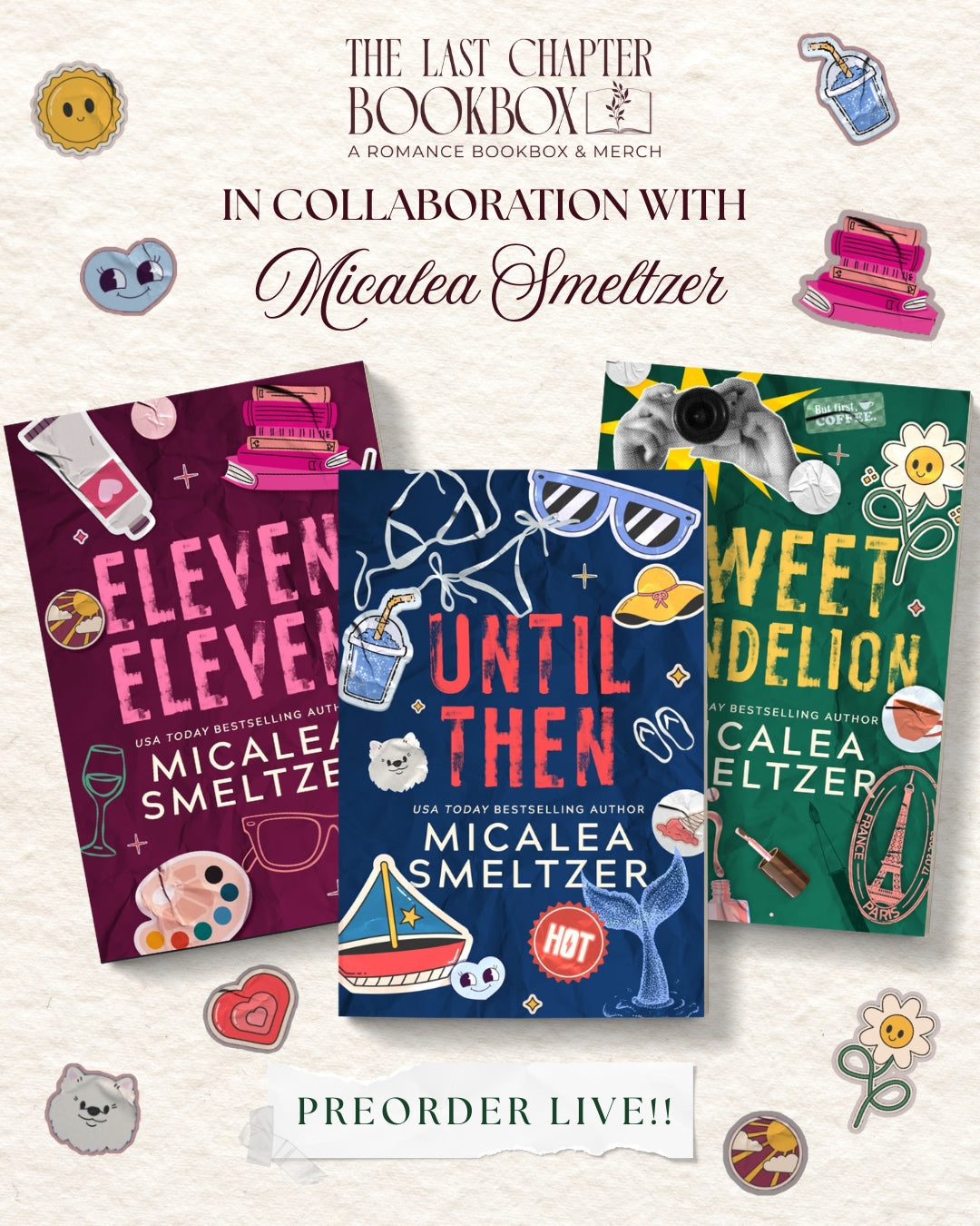 Micalea Smeltzer Author Starter Pack FULL BOX