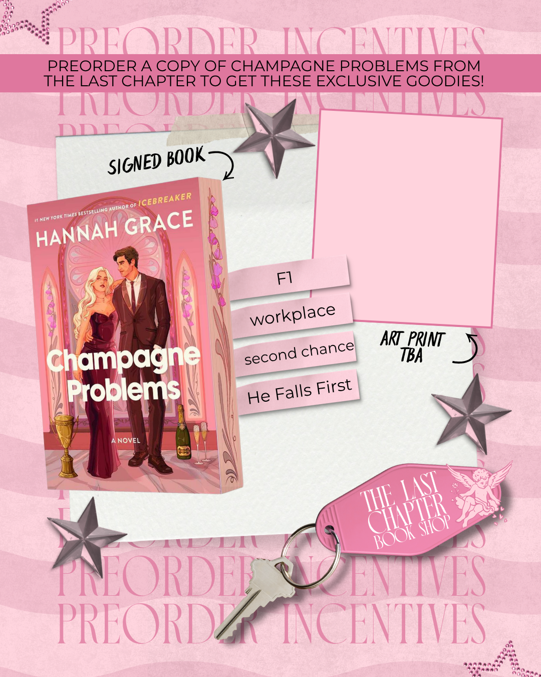 Champagne Problems Preorder Campaign