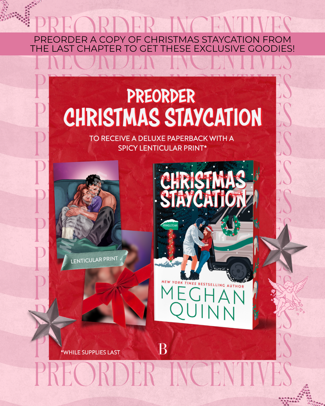 Christmas Staycation Preorder Campaign