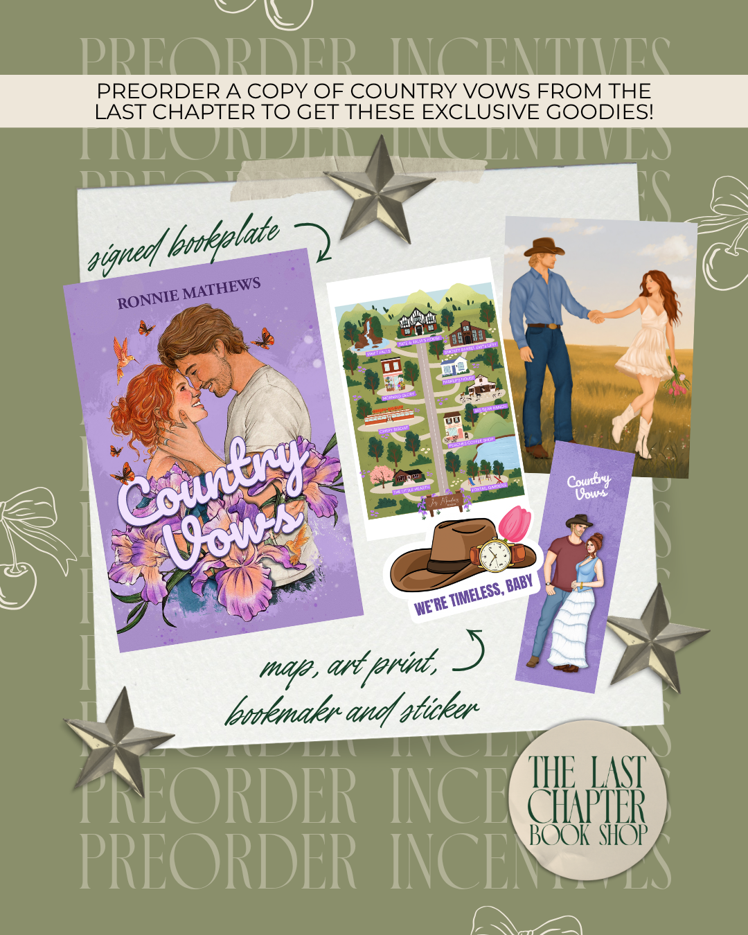 Country Vows Preorder Campaign