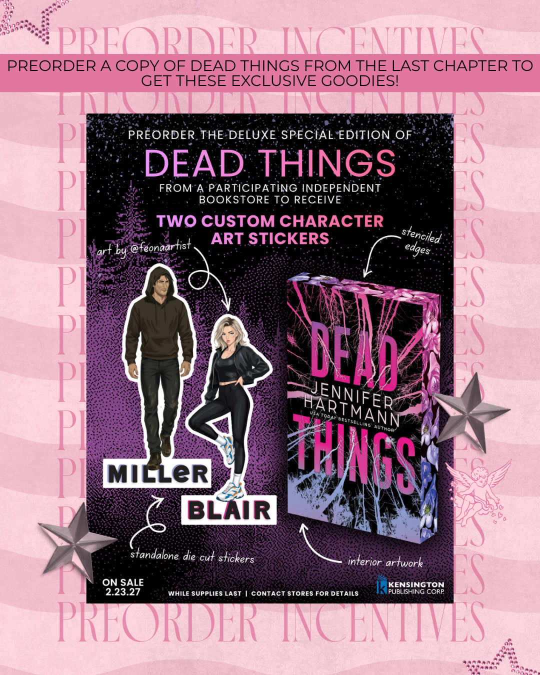 Dead Things Preorder Campaign
