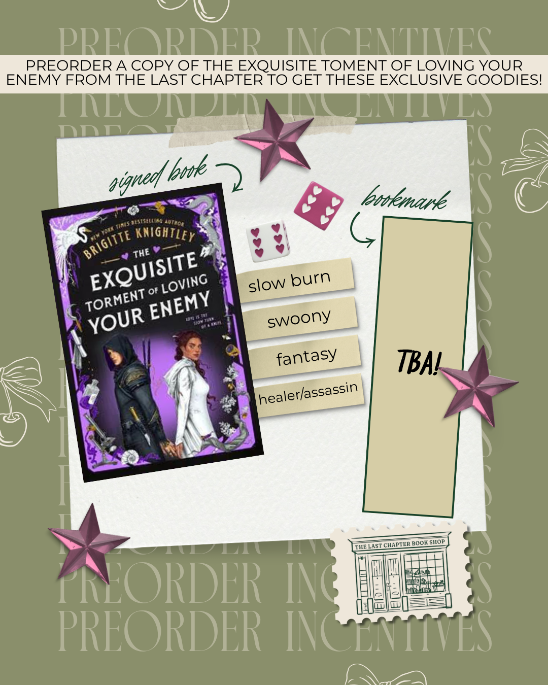 The Exquisite Torment of Loving Your Enemy Preorder Campaign