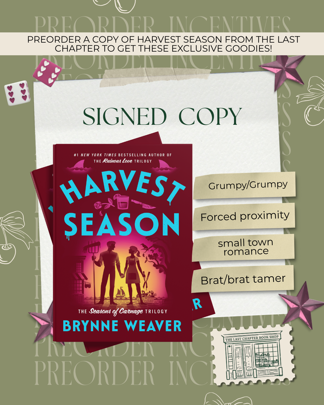 Harvest Season Signed Preorder Campaign