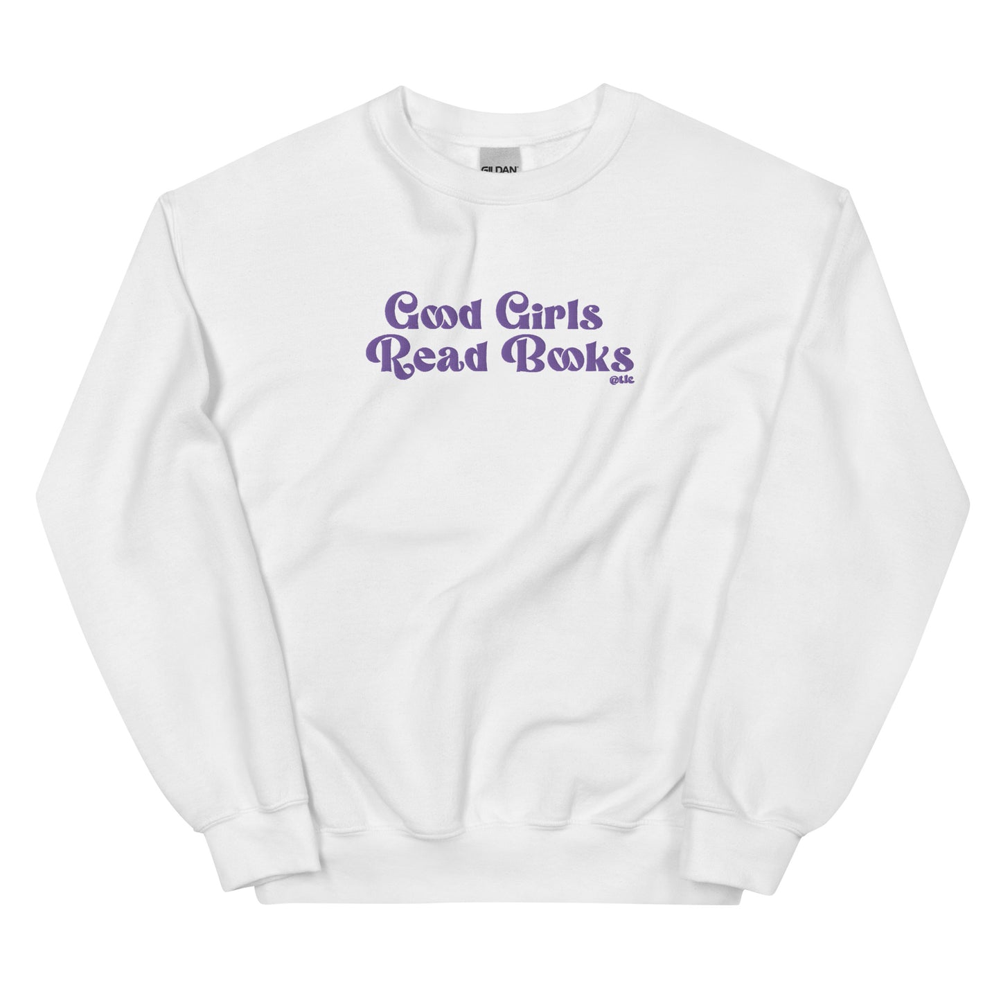 Good Girls Read Embroidered Crewneck