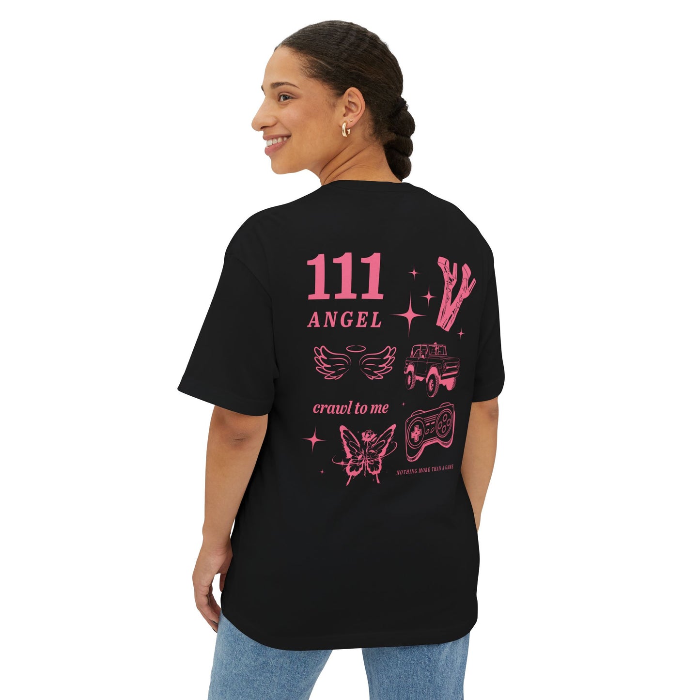 Losers Angel 111 Oversized Tee - The Harley Laroux Shop
