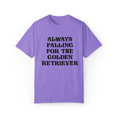 Falling for the Golden Retriever Tee