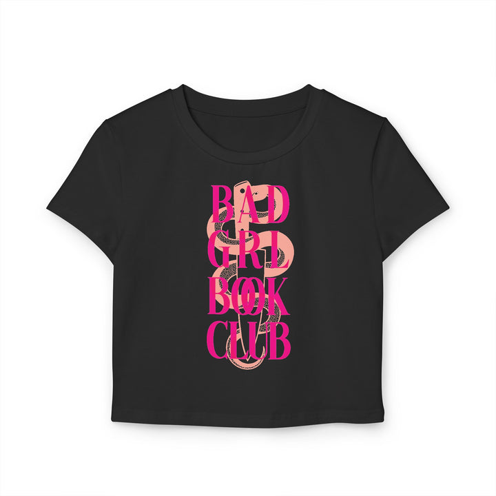 Bad Grl Book Club Baby Tee - The Scarlet Letter Collection