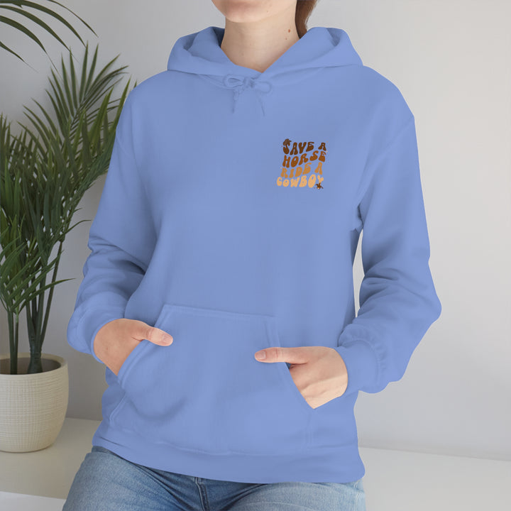 Ride a Cowboy Hooded Sweatshirt