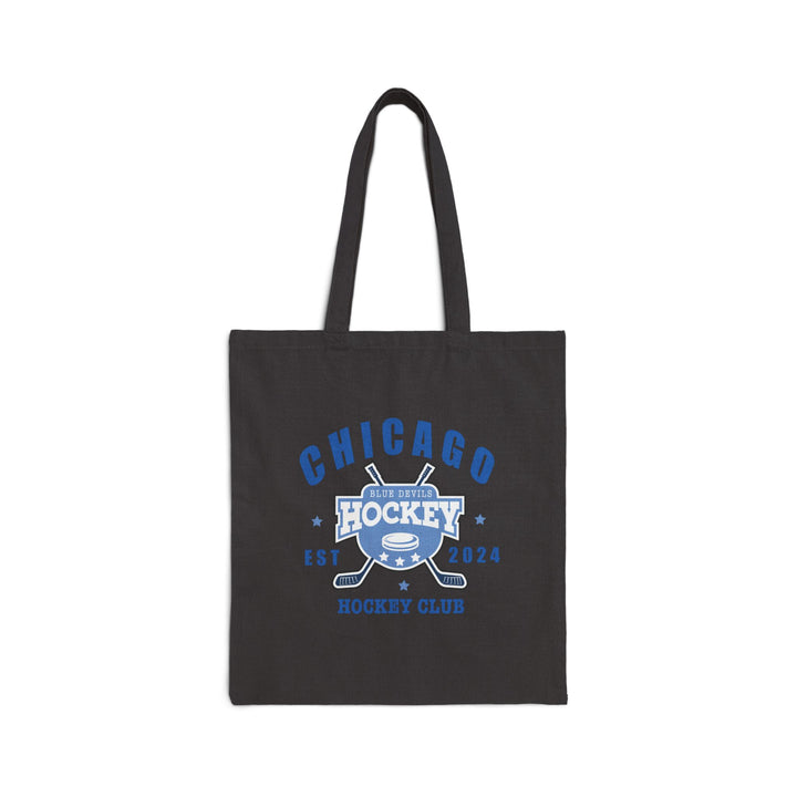 Chicago Blue Devils Hockey Club Canvas Tote Bag - The S.J. Sylvis Shop
