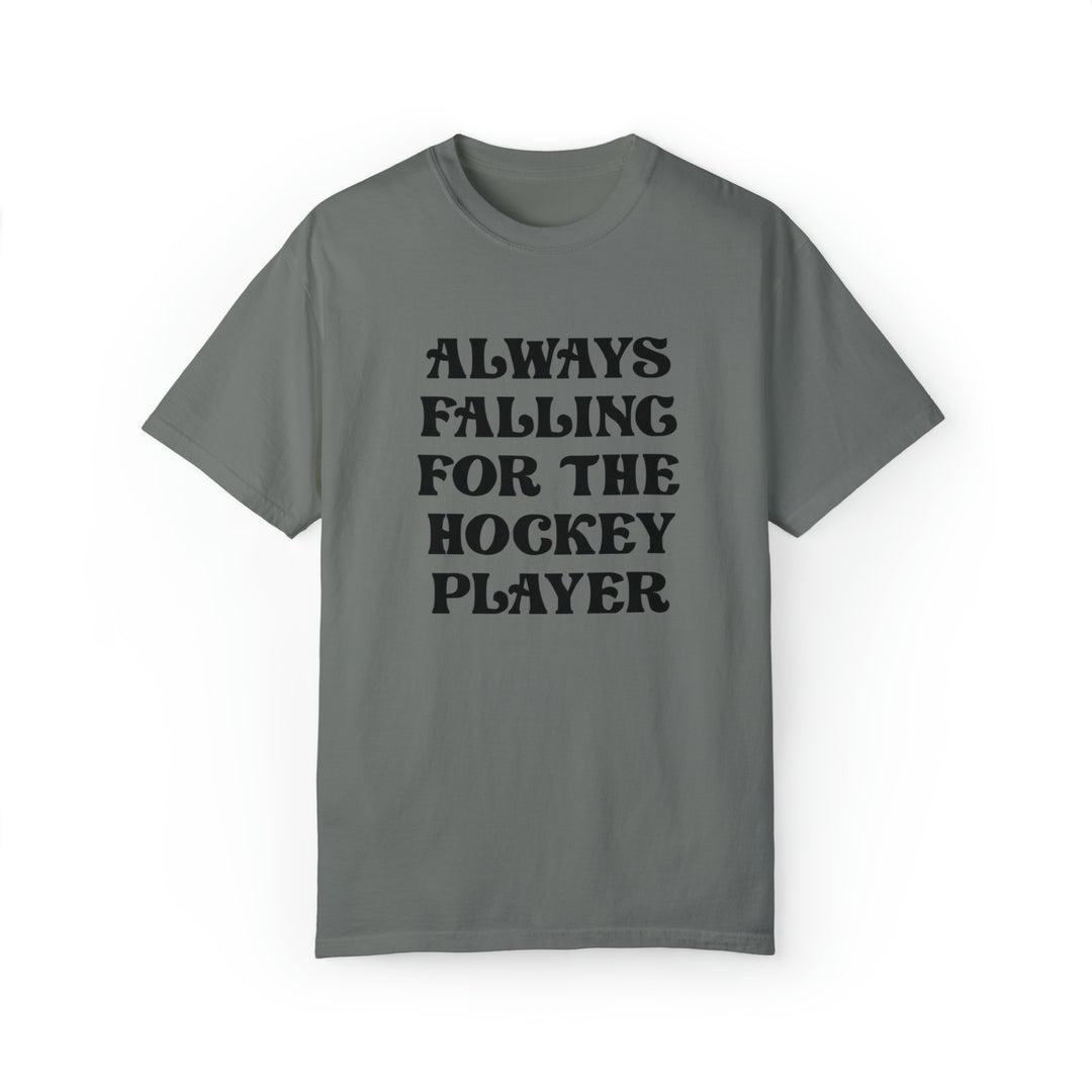 Falling for the Hockey Player Tee