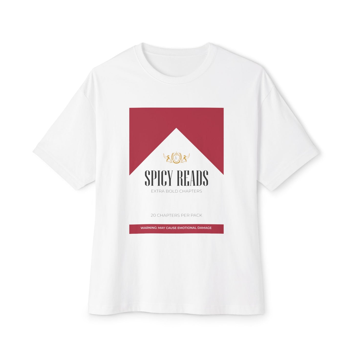 Spicy Reads Oversized Tee - THE BIRTHDAY GIRL’S BOOK CLUB COLLECTION