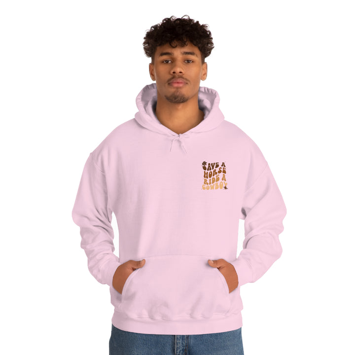 Ride a Cowboy Hooded Sweatshirt