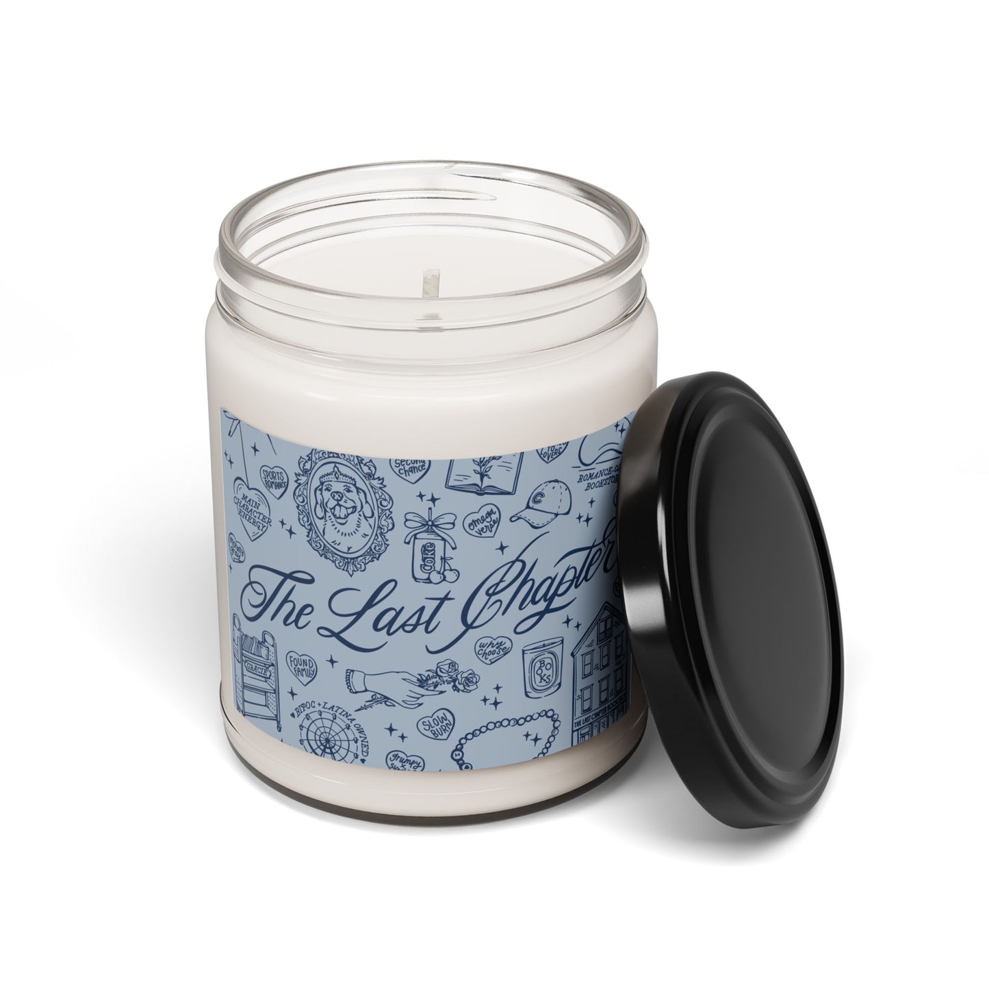 Scented Candle — "The Last Chapter" Soy Jar (9oz)