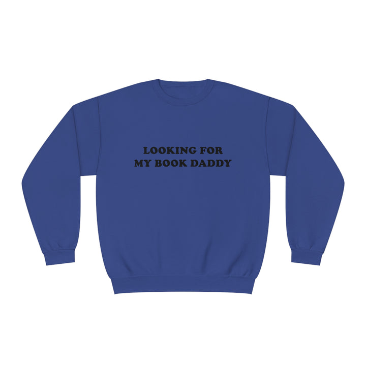 Book Daddy Crewneck Sweatshirt