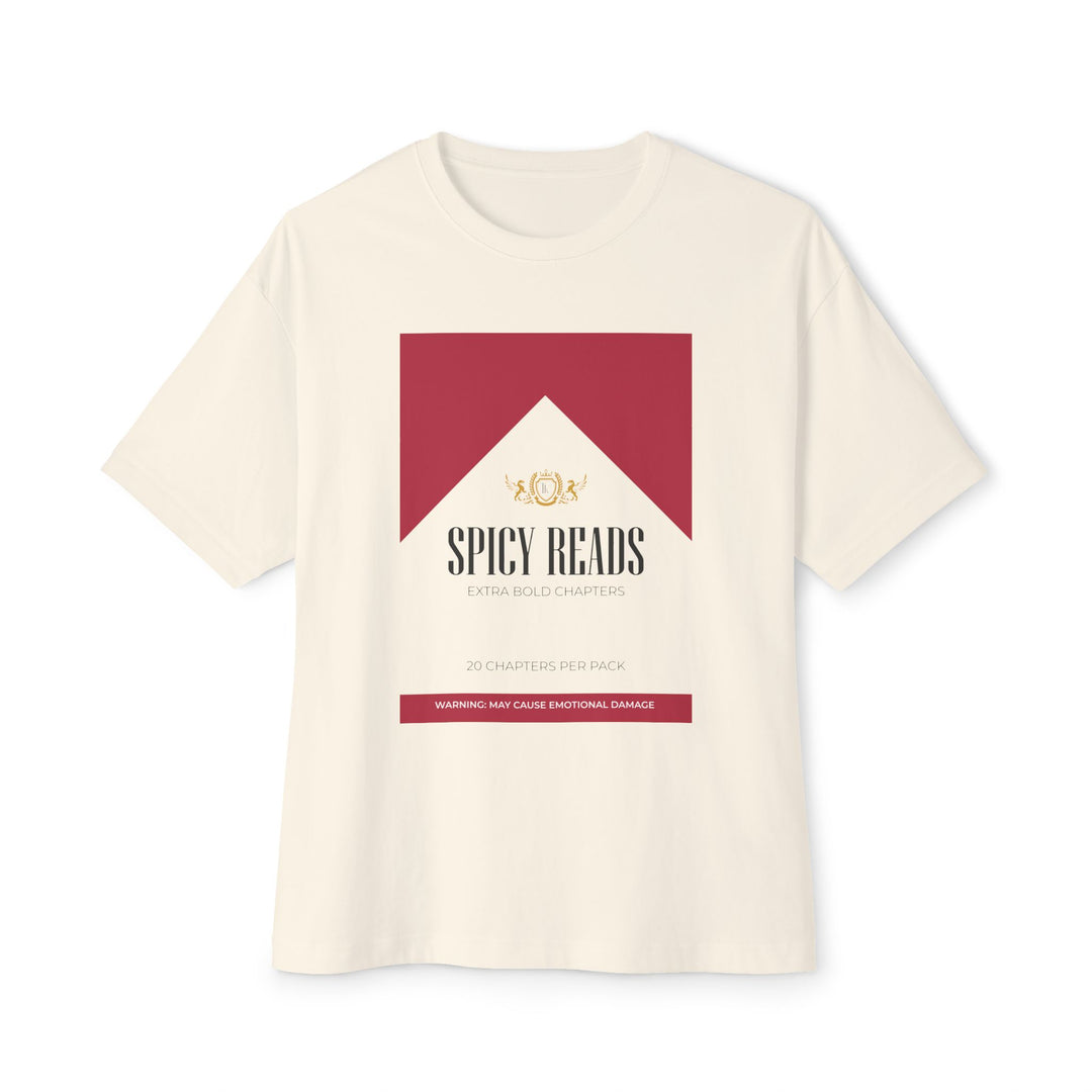 Spicy Reads Oversized Tee - THE BIRTHDAY GIRL’S BOOK CLUB COLLECTION