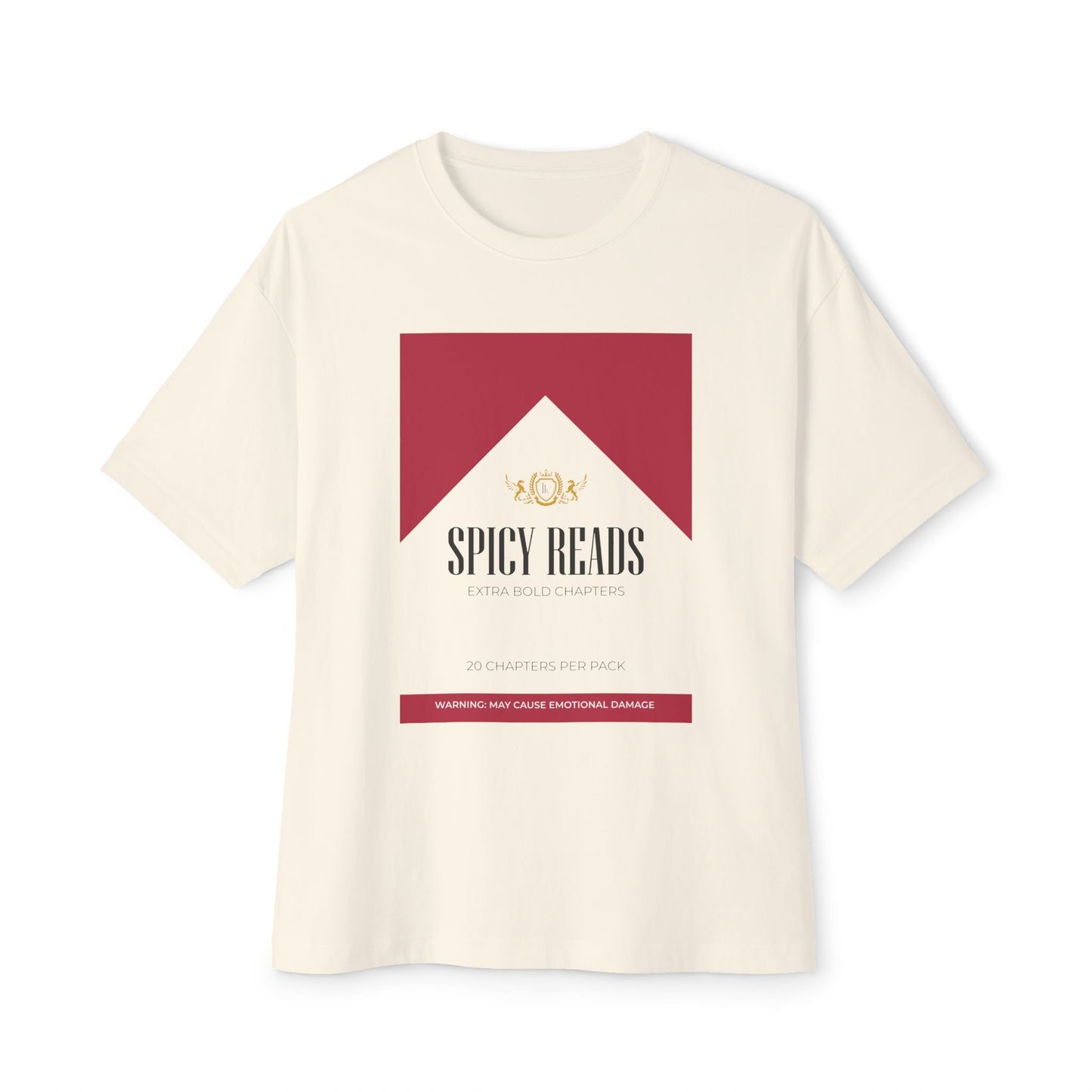 Spicy Reads Oversized Tee - THE BIRTHDAY GIRL’S BOOK CLUB COLLECTION