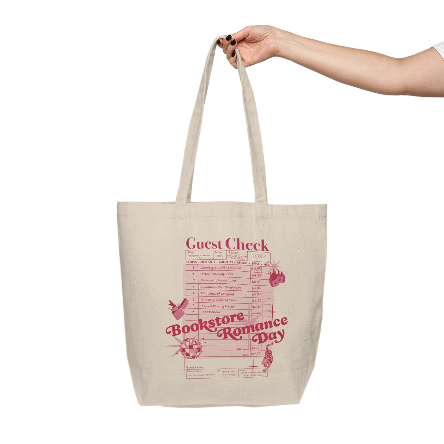 Bookstore Romance Day Tote- Shipping only!
