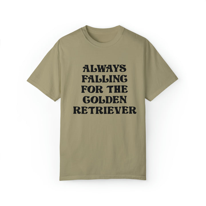 Falling for the Golden Retriever Tee