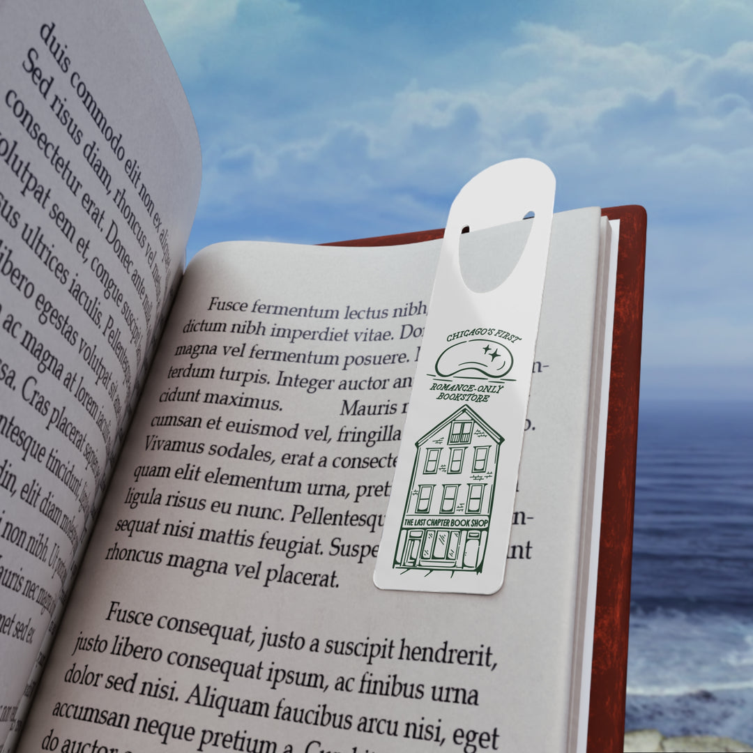 Aluminum Bookstore Bookmark