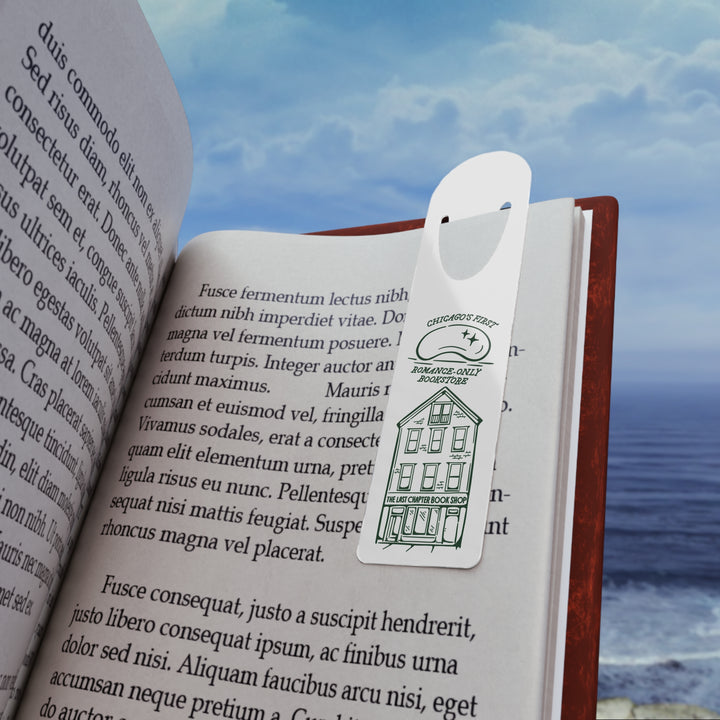 Aluminum Bookstore Bookmark