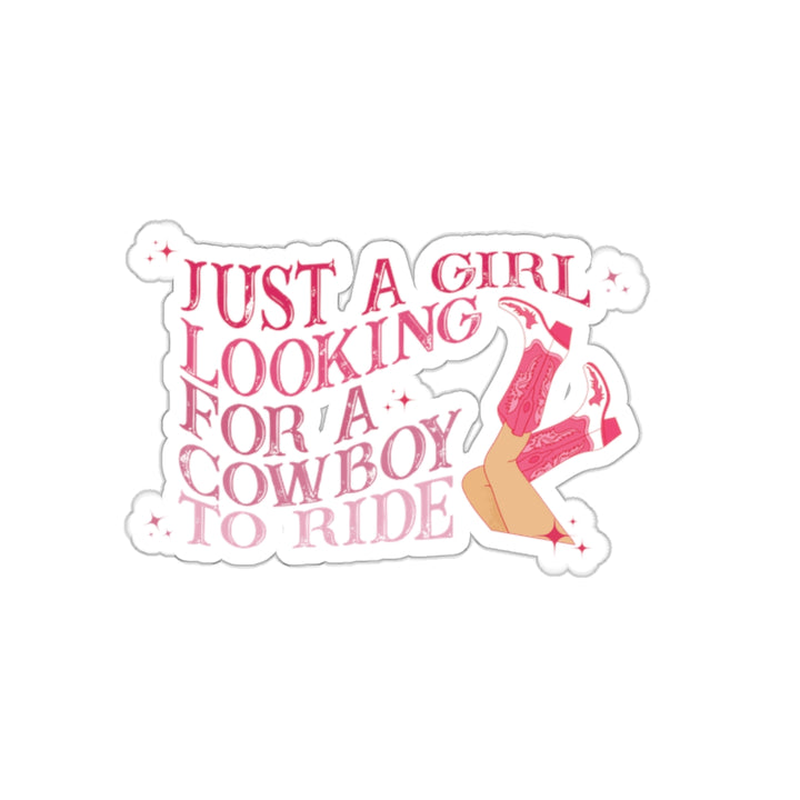 Just a Girl Sticker - Ava Hunter