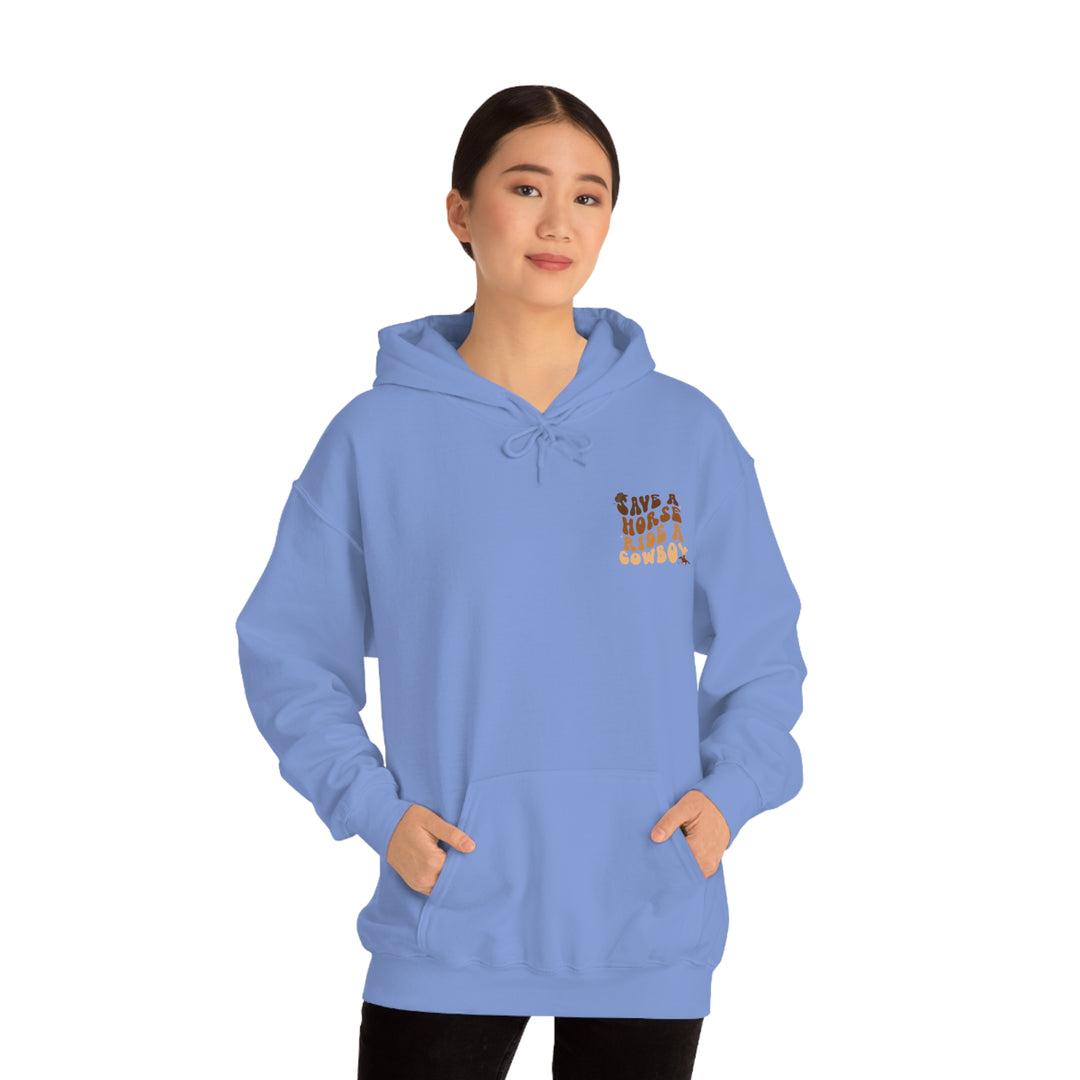 Ride a Cowboy Hooded Sweatshirt