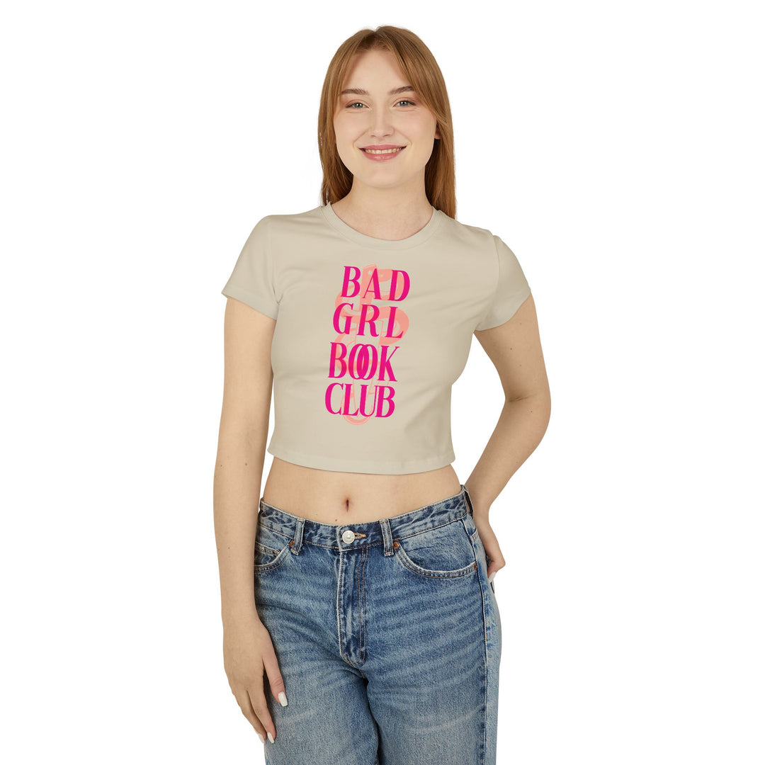 Bad Grl Book Club Baby Tee - The Scarlet Letter Collection