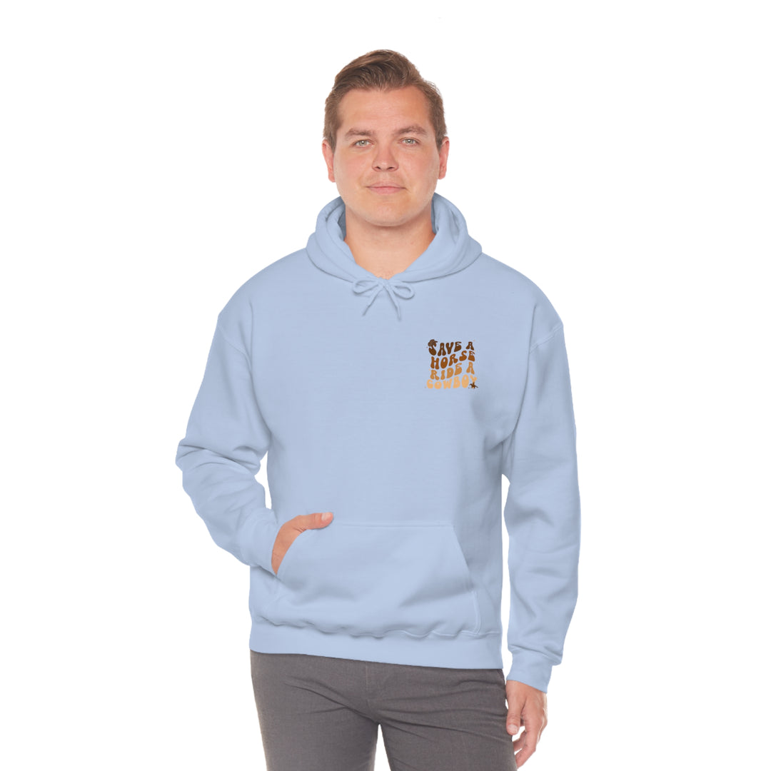 Ride a Cowboy Hooded Sweatshirt