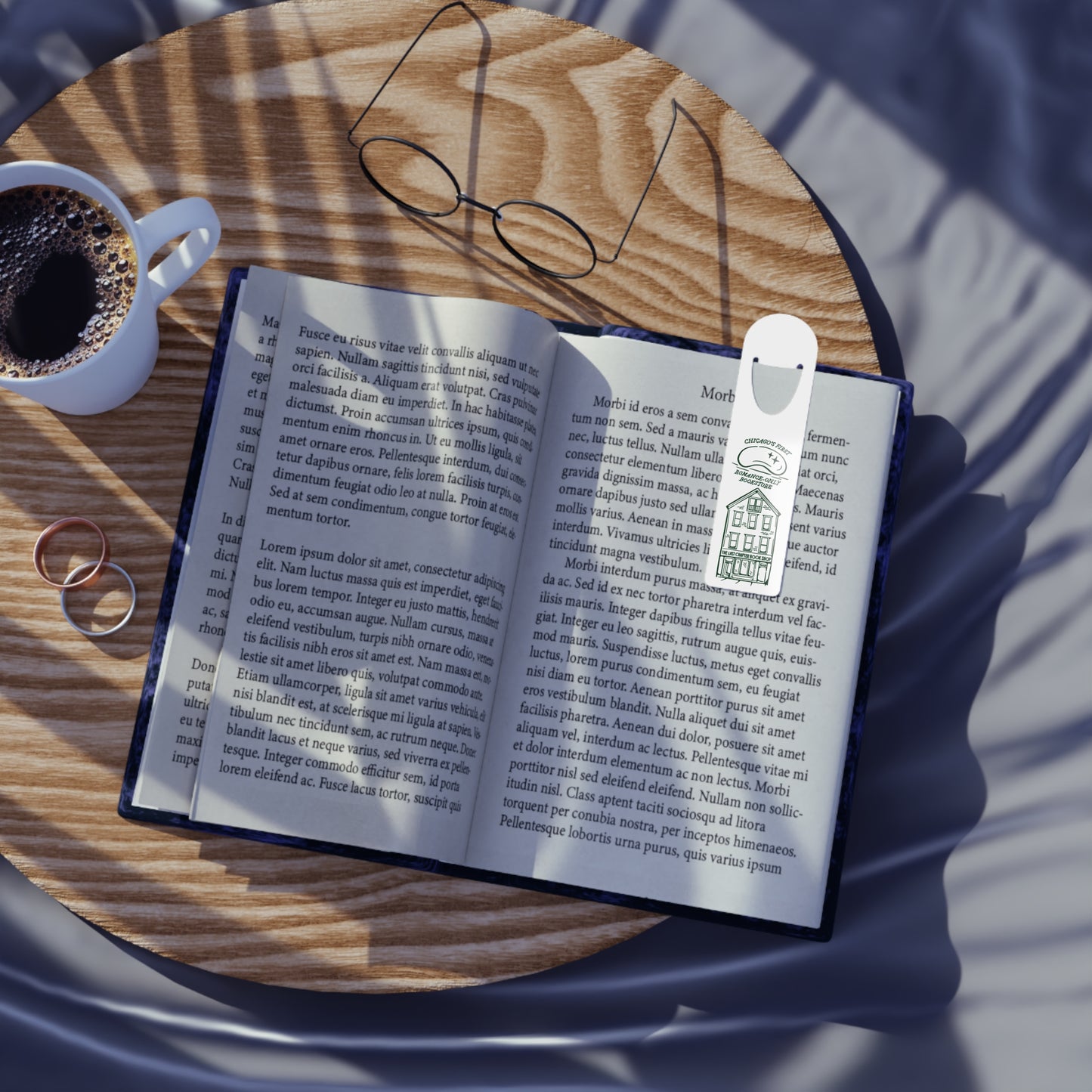 Aluminum Bookstore Bookmark