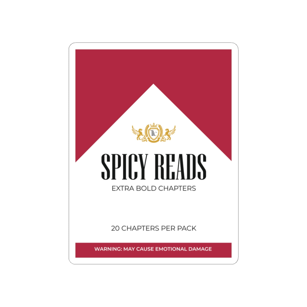 Spicy Reads Kiss-Cut Sticker - THE BIRTHDAY GIRL’S BOOK CLUB COLLECTION