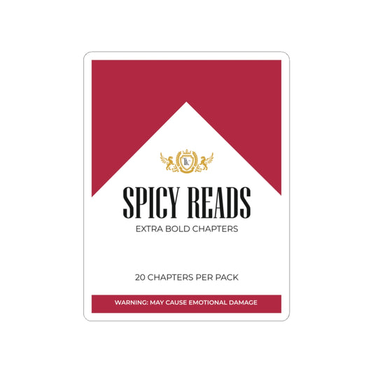 Spicy Reads Kiss-Cut Sticker - THE BIRTHDAY GIRL’S BOOK CLUB COLLECTION