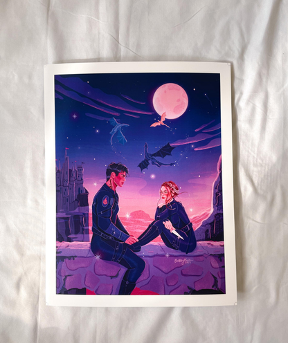 Fourth Wing Print : 5x7