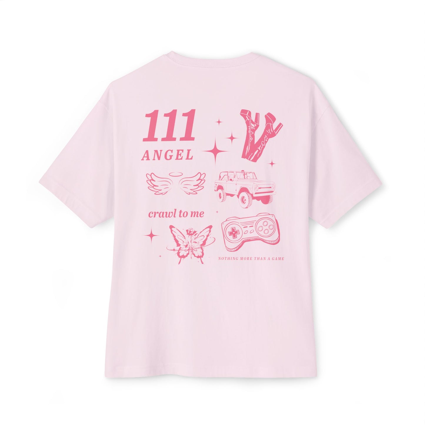 Losers Angel 111 Oversized Tee - The Harley Laroux Shop