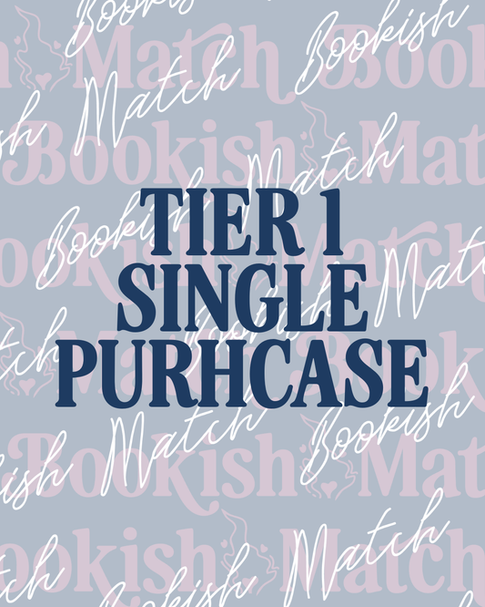 Bookish Match Tier 1 Single Purchase