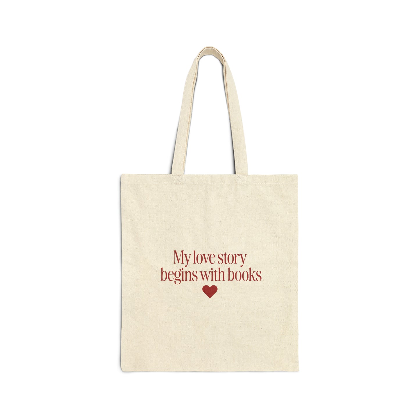 My love story Canvas Tote Bag