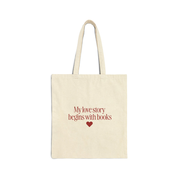 My love story Canvas Tote Bag