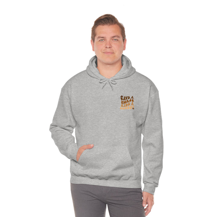 Ride a Cowboy Hooded Sweatshirt