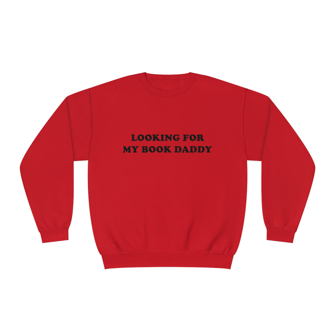 Book Daddy Crewneck Sweatshirt