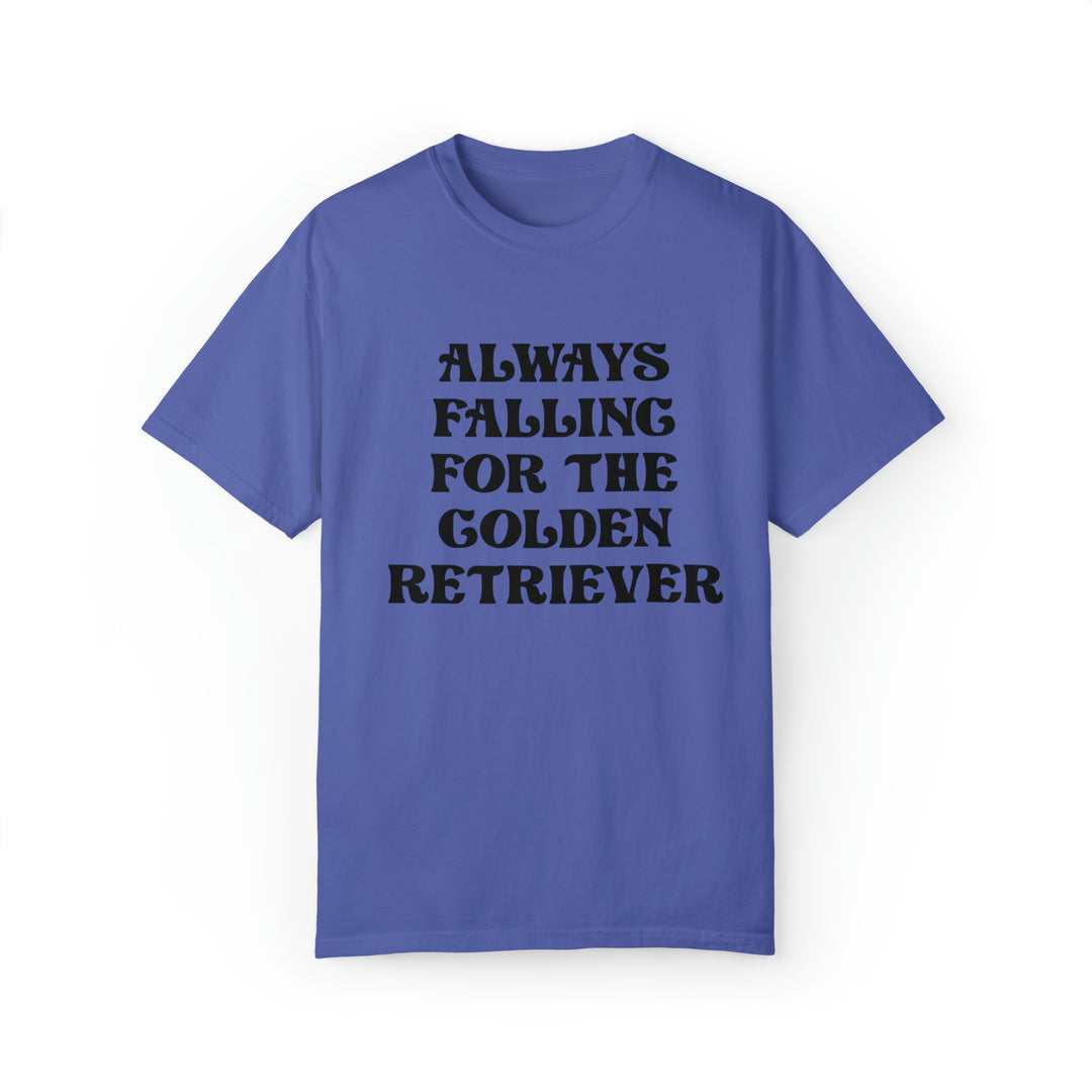 Falling for the Golden Retriever Tee