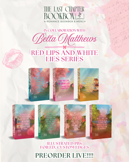 Red Lips and White Lies FULL SERIES BOX